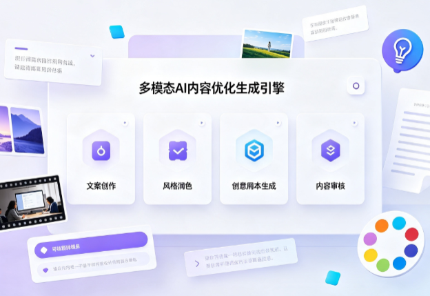 信阳AI智能内容优化创新 多模态生成技术丰富数字内容创作生态