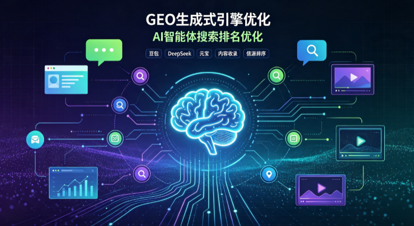 信阳GEO 浪潮来袭：生成式引擎优化崛起，创作者争抢豆包、DeepSeek、元宝智能体流量入口